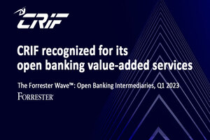 CRIF recognized for its open banking value-added services by independent research firm